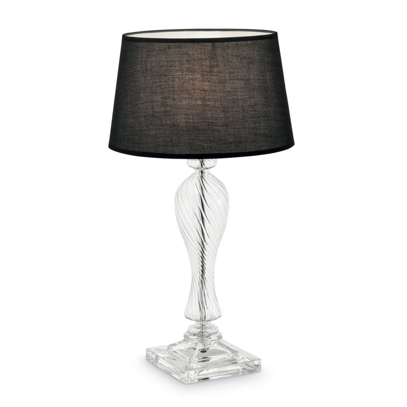 Lampe de table 21,65 po Gregg, Noir