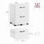42cm Wide 2 -Drawer Mobile File Cabinet
