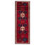 Tapis de couloir unique en laine 4 pi 2 po x 14 pi 6 po années 1990 Melis