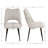 4-Chair Set Modern Dining Chair With Metal Legg & Adjustable Feet-1590043857
