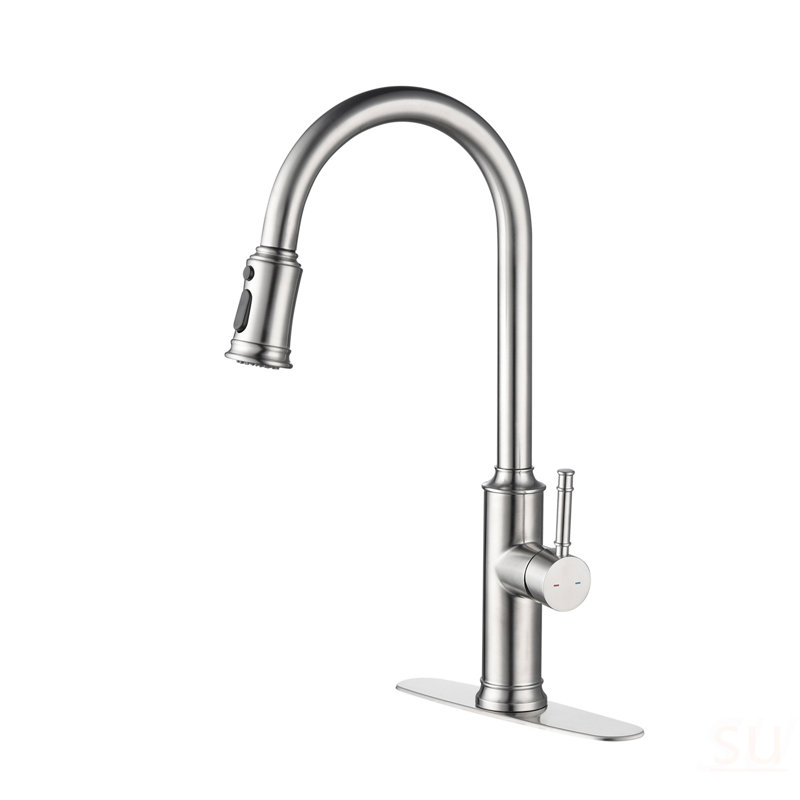 Robinet de cuisine avec douchette extractible