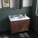 Widespread 2-handle Bathroom Faucet with Drain Assembly