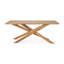 Mikado Outdoor Teak Dining Table-1350684513