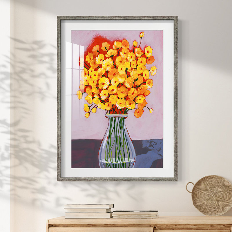 Hyperbola I - Toile tendue avec châssis