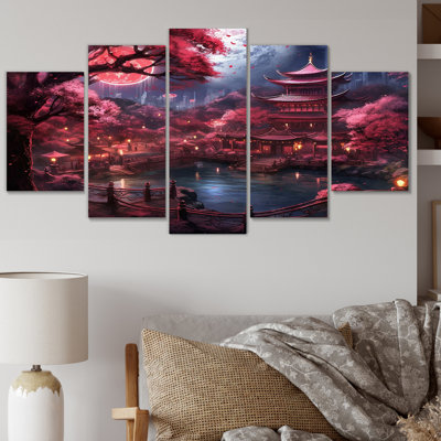 " Japan Land Of The Samurai III " 5 - Pieces