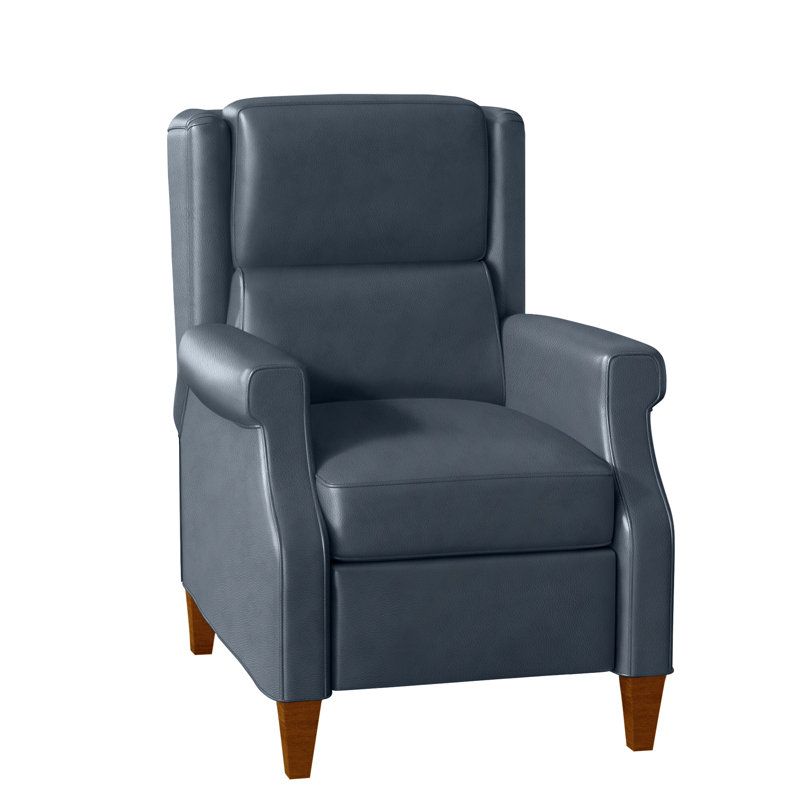 Gallaway Recliner, Outsider Raven Genuine Leather, New Classiques, Manual