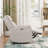 Naela 29.1'' Wide Modern and Soft Upholstered Swivel and Rocker Power Recliner (Set of 2)-1911708469