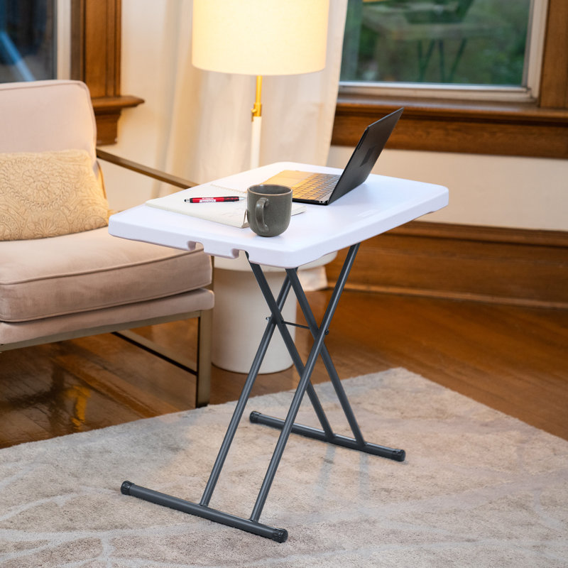 Table pliante rectangulaire 30", Blanc