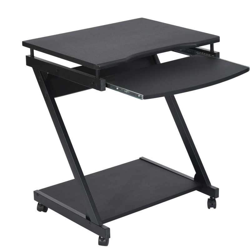 Ftenelle Solid Wood Base Secretary Desk