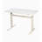 47" Tech Desk Standing And Adjustable Desk In White