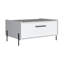Table basse H 15,6 po, 1 tablette, 4 pieds-1459333030