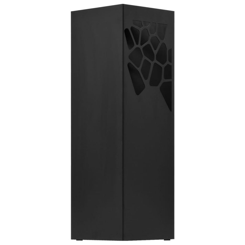 Fleur Metal Freestanding Umbrella Stand, Black