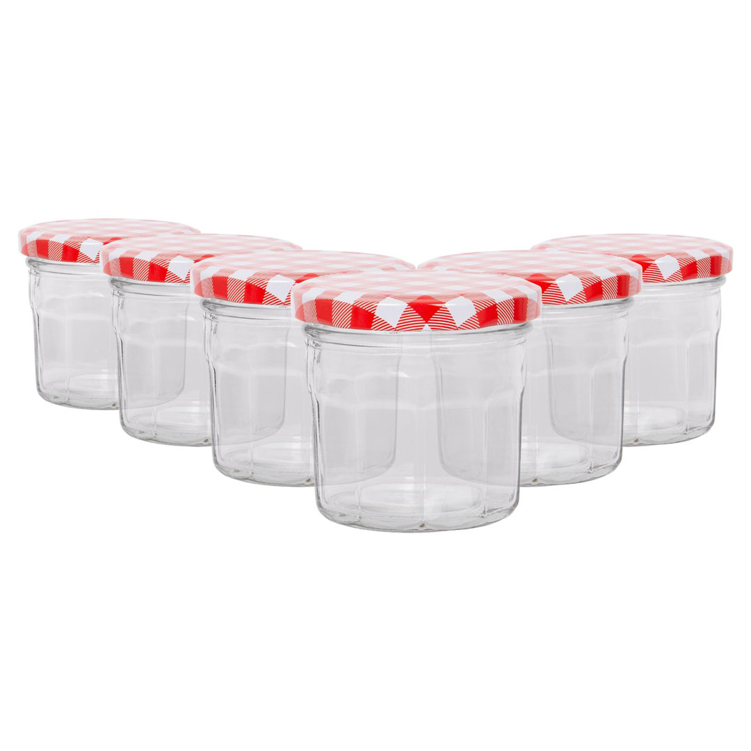 Glass Jar - Set of 6