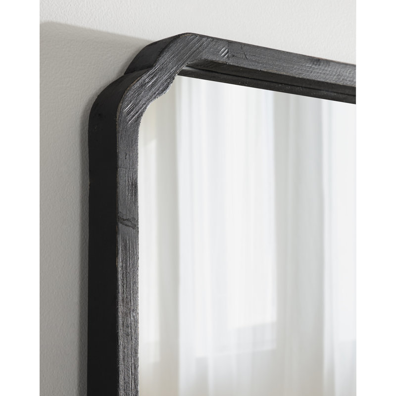Vannessa Mirror, 36" x 24", Black