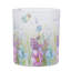 Porte-bougie à motif floral