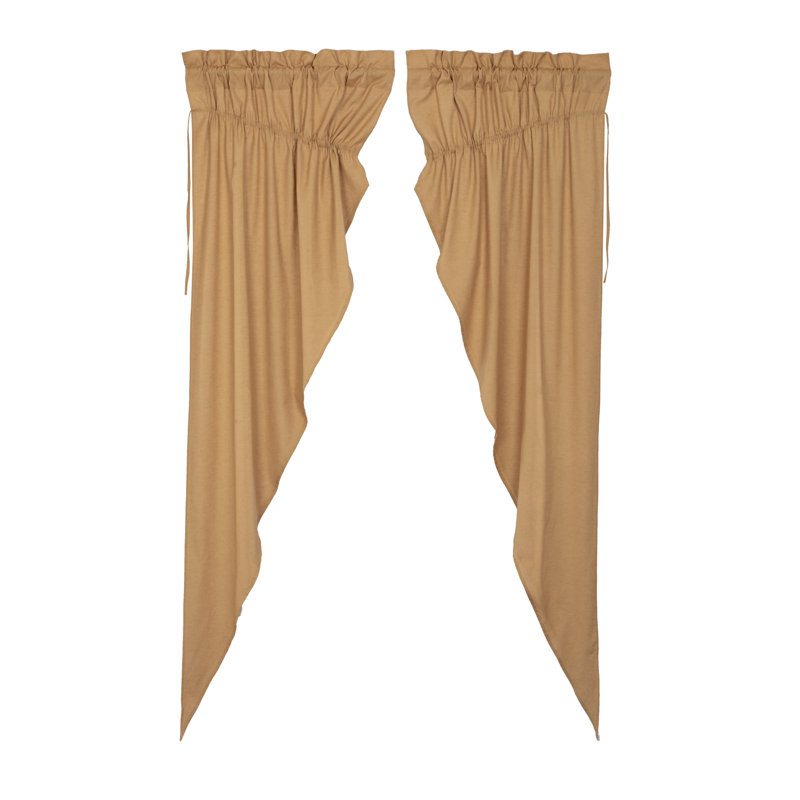 Paire de rideaux obscurcissant avec passe-tringle Chiana, Kaki