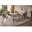 Hollington Faux Marble Top Metal Base Dining Table-128322317