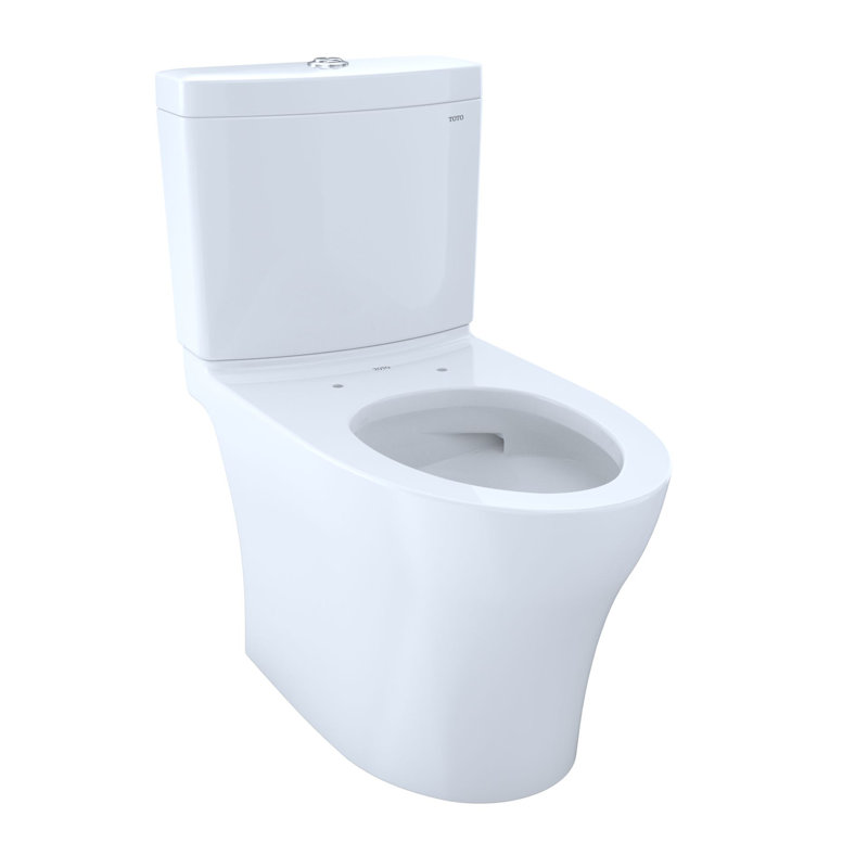 Aquia® IV Dual-Flush Elongated Two-Piece Toilet with High Efficiency Flush (Seat Not Included)