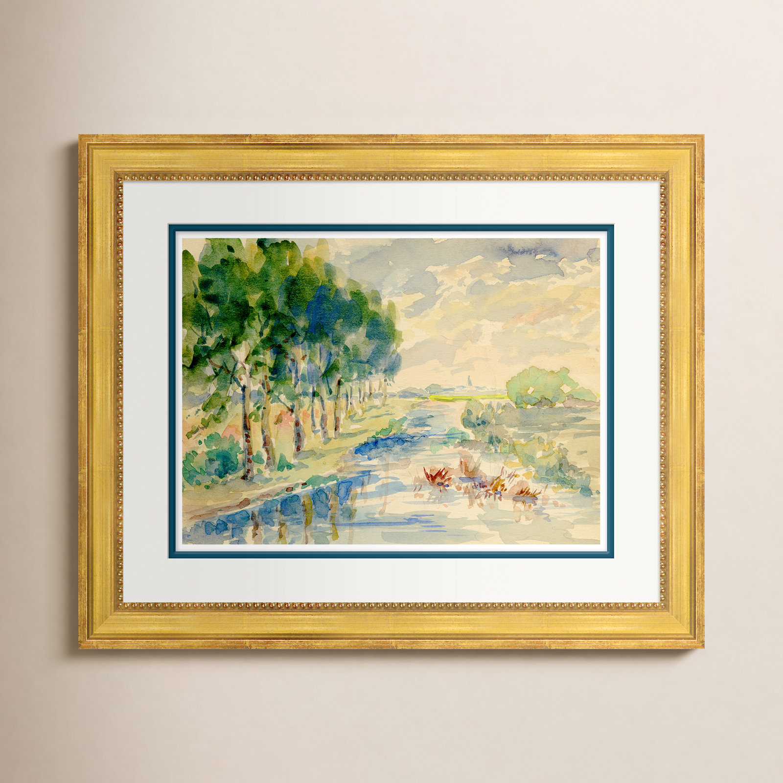 Landscape by Soicher Marin Archives, 18.5" H x 22.5" W x 1.13" D