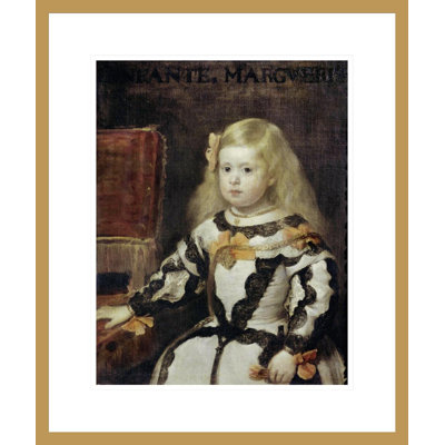 «Portrait of the Infanta Margarita» par Diego Velázquez, impression giclée sur cadre