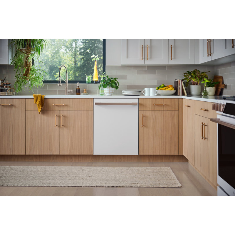 Lg Studio Smart Top Control Dishwasher With 1-Hour Wash & Dry, Quadwash Pro, Truesteam And Dynamic Heat Dry, Essence White