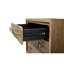 Table de chevet 3 tiroirs Latte Finish