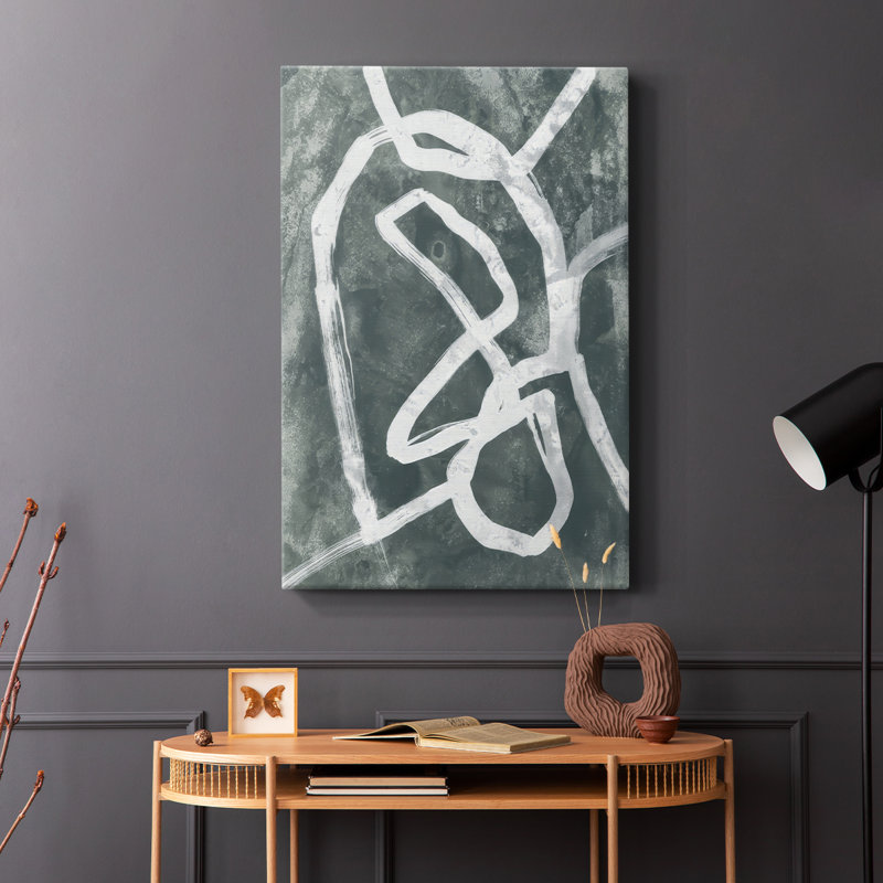 Chalk Line II -Gallery Wraraped Cavas, H 48 po x l 32 po