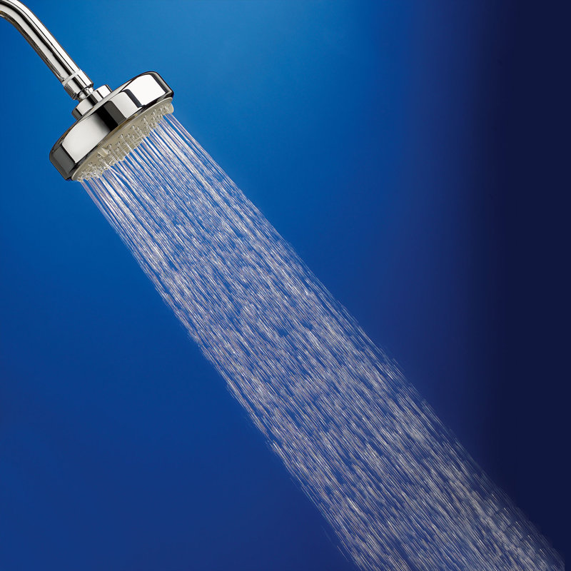 Rain Adjustable Shower Head 1.75 GPM GPM, Polished Chrome