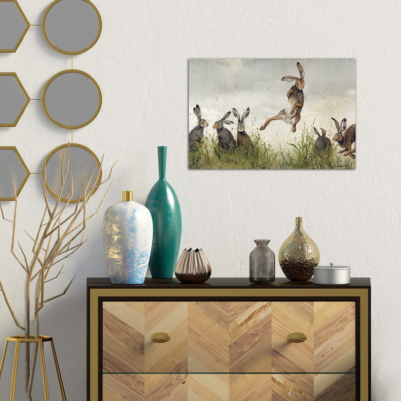 Hijinx by Maggie Vandewalle - Wrapped Canvas Print, 66.04 cm H x 45.72 cm W x 1.91 cm D