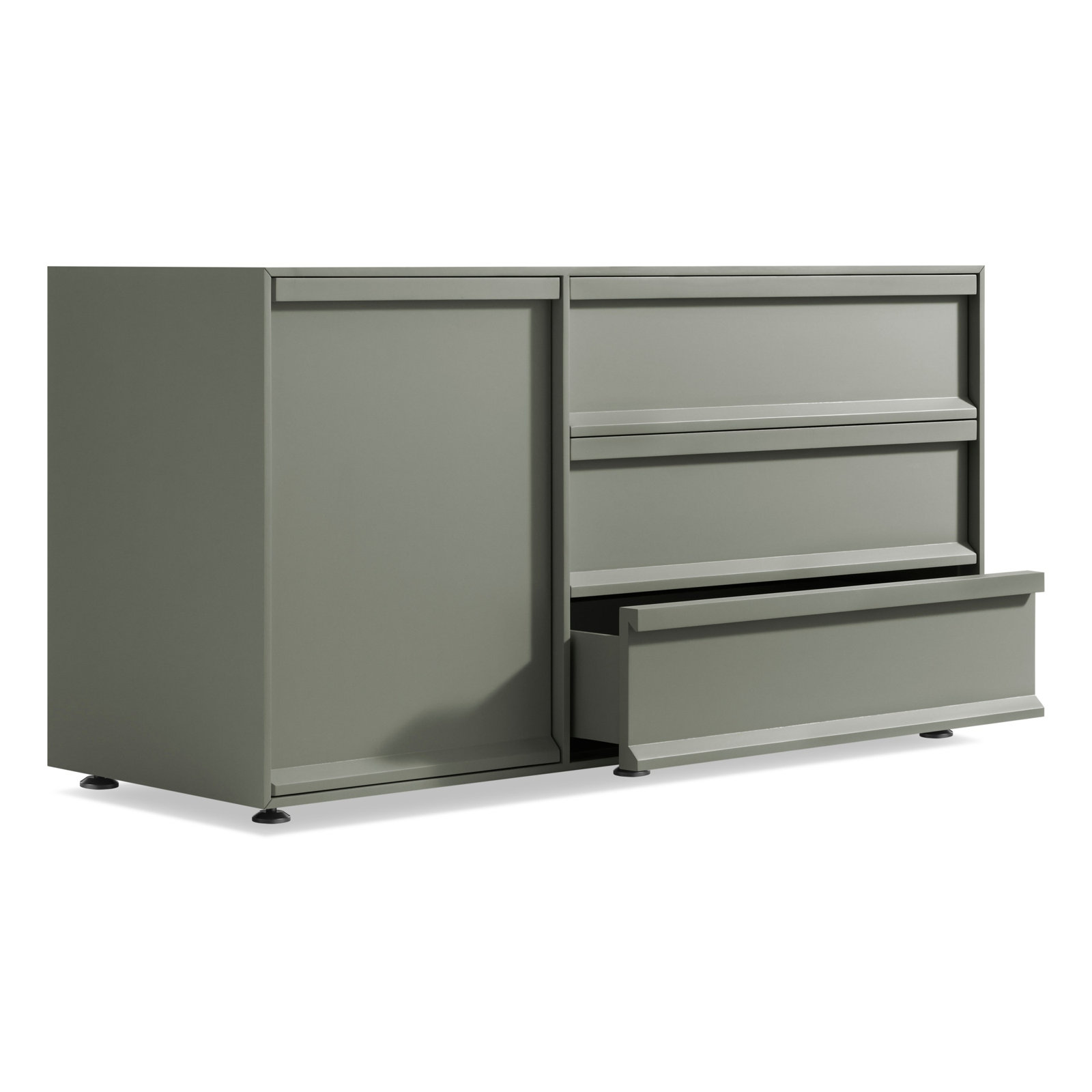 Superchoice 54" Credenza, Gray Green