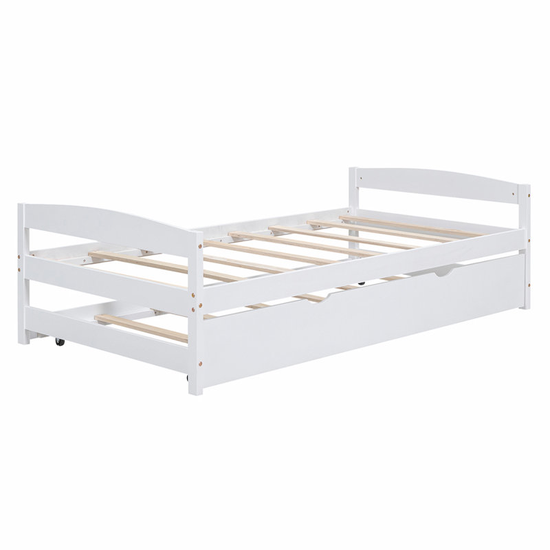 Lit plateforme Derryberry, Blanc