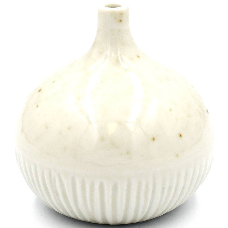 Battarbee Handmade Table Vase, 3.4" H x 3.2" W x 3.2" D