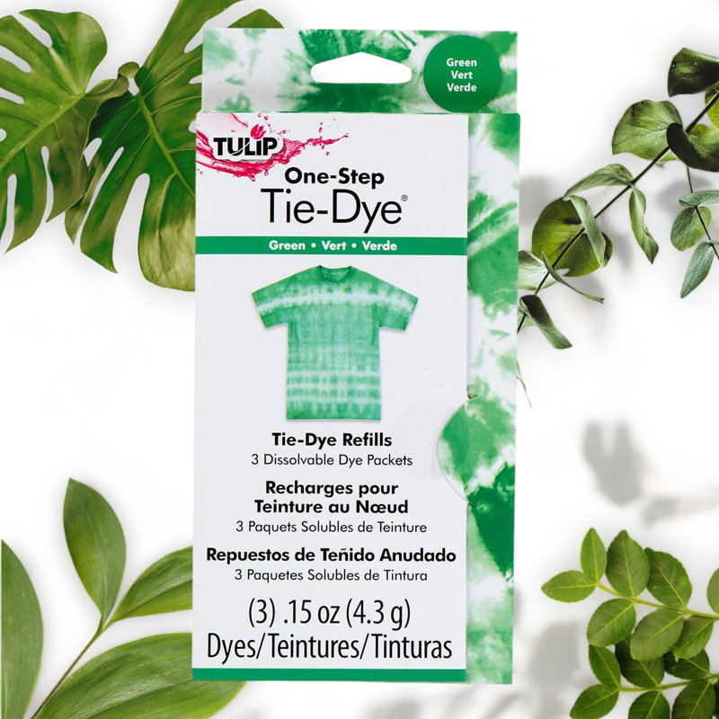 Blue Tie-Dye Fabric Dye Kit, Green