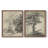 Vintage  Sketch I  -Framed Giclee Print - Set of 2-685659134-685659122