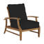 Croquet Teak Patio Chair with Cushions-239912427-239912529-182428366