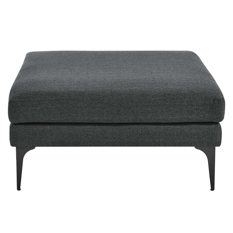 Repose-pieds Evermore par Modway, 100 % polyester gris