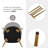 Dining Chairs，Upholstered Velvet Accent Chairs with Gold Legs-90723253