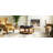 Upholstered Coffee Table With Shelf-1509111422