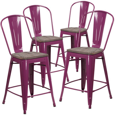 Tabouret de bar 24 po Shelia
