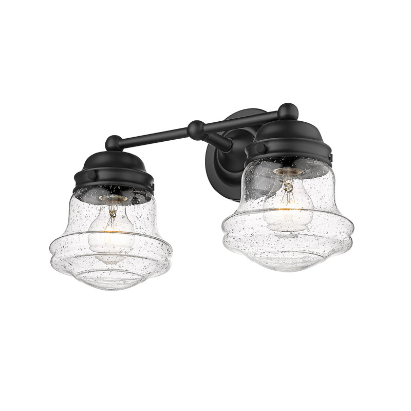 Lucas 2 - Light Dimmable Vanity Light, Matte Black