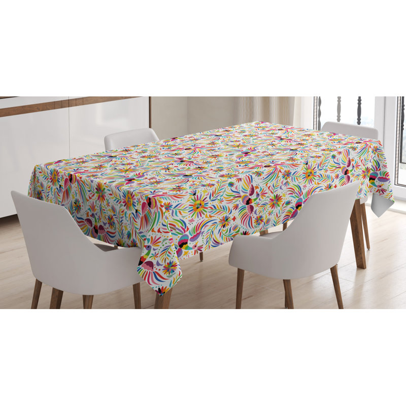 Mexican Tablecloth, 90" L x 60" W