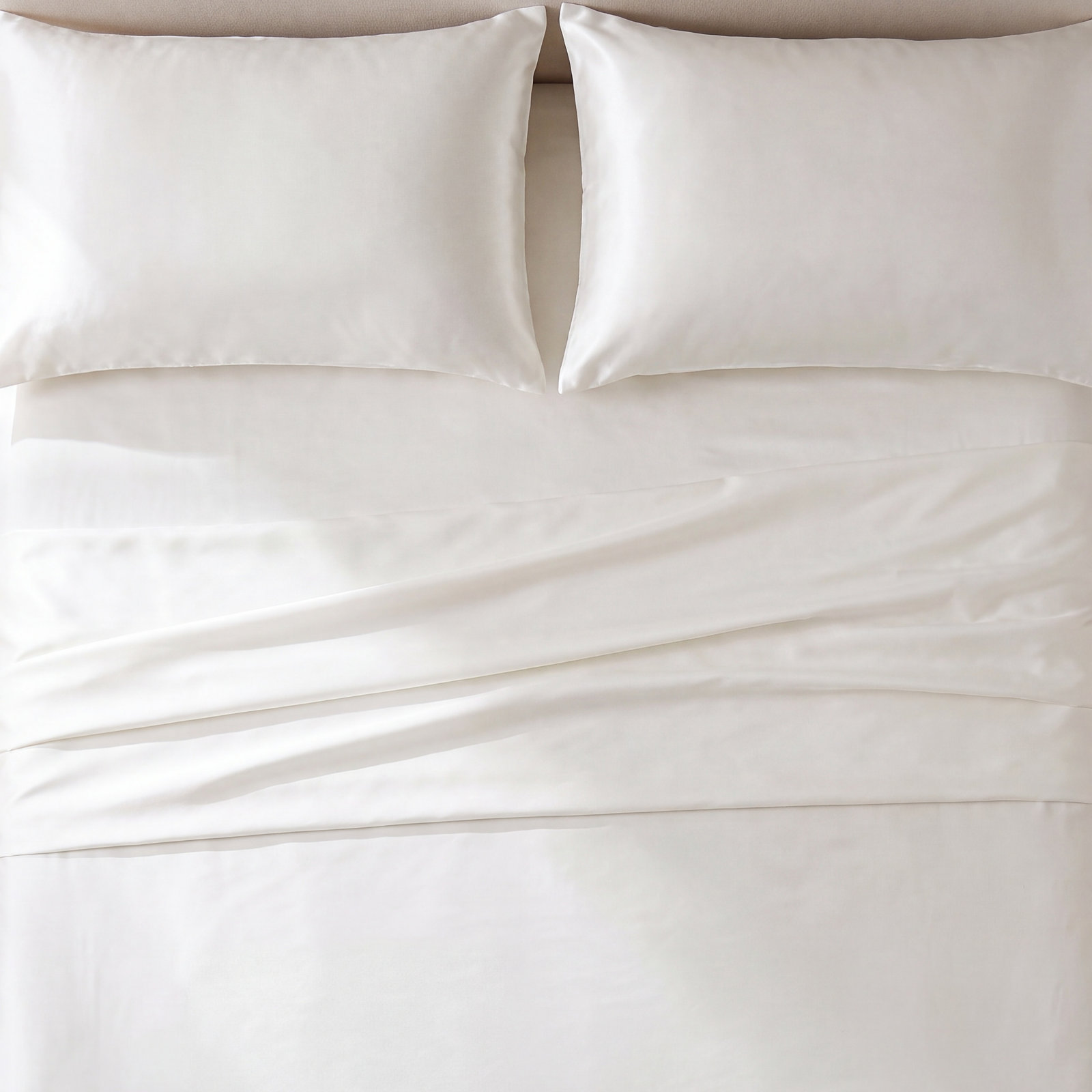 Balia Silk Pillowcase, Ivory
