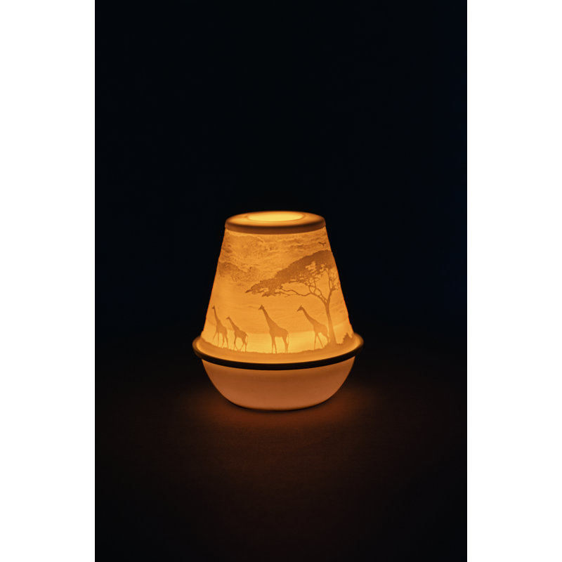 Lampe de fantaisie africaine 4,33 po Savannah