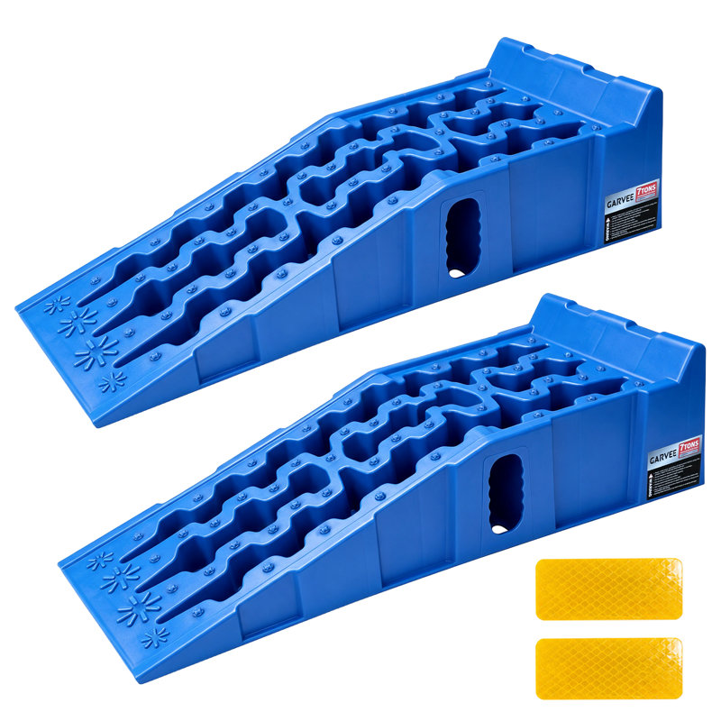 Ensemble de 2 rampes de service pour voiture à profil bas, capacité de 6 400 lb