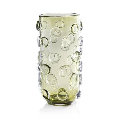 Grand vase en verre / ouragan Perrin