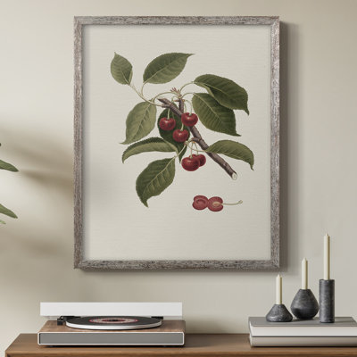 Impression florale vintage encadrée XL III - bois massif
