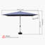 Parasol de marché rectangulaire avec mât central-1916918636