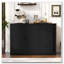 Buffet 89,7 po en bois avec table de salle à manger extensible et rangement-43553255
