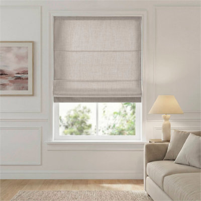 1 Piece 34x64" Room Darkening Cordless Roman Shade