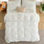 Ensemble de housse de couette en microfibre avec drap-housse - Pochette profonde, ensemble de literie double brossé doux Luxury Hotel (ensemble de 4)-105311229-110136083
